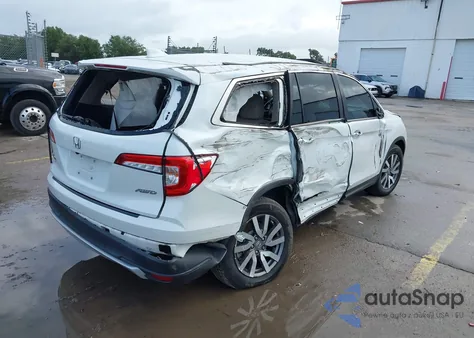2021 Honda Pilot Awd Ex-L z USA, uszkodzony, nr VIN 5FNYF6H53MB094161